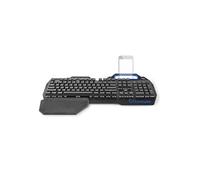 Clavier QWERTY de Jeu - Eclairage RVB Mécanique US International Design Métal Gaming