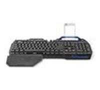 Clavier QWERTY de Jeu - Nedis Éclairage RVB Mécanique US International Design Métal Gaming G