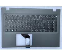 Clavier Qwertz Allemand Acer Aspire E5-574, E5-574G 6B.G3HN7.010 TOPCASE Gris