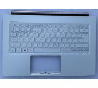 Clavier Qwertz Allemand ACER Aspire S5-371 6B.GCJN2.010 SB3P_A52WWL NKI131S046 NK.I131S.046 619000E2KA01 PK131JL1C10 V1534F1 TOPCASE Blanc rétroéclairé