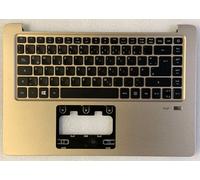 Clavier Qwertz Allemand Acer Aspire SF314-51 6B.GKKN5.017 LV4P_A51BWL AEZ8VG01110 0KN1-092GE13 NSK-RDEBU NKI14170JH NK.I1417.0JH TOPCASE Doré rétroéclairé