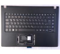 Clavier Qwertz Allemand Acer TravelMate TMP249-M 6B.GF6N7.010 LV4P_A51BWL AEZ8VG01110 0KN1-092GE13 NSK-RDDBQ NKI14170JH NK.I1417.0JH TOPCASE Noir rétroéclairé