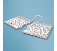 Clavier - R-Go Tools - W128907630 - QWERTY (ES) - Bluetooth - Blanc