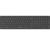 Clavier RAPOO E9800M sans fil multimode gris foncé