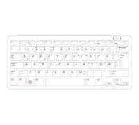 Clavier Raspberry Pi PI400DE 400 Sans Fil Bluetooth USB DE QWERTZ Blanc Blanc G