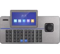 Clavier réseau DS-1105KI Il dispose d'un écran tactile LCD de 7 pouces et d'un joystick à 4 axes. Il prend en charge l'accès réseau aux DVR, DVS, NVR, caméras, dômes réseau, centres vidéo