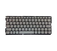 Clavier rétroéclairé anglais américain sans cadre argenté pour clavier d'ordinateur portable 900s-12ISK accessoires de remplacement clavier américain rétroéclairé