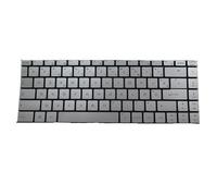 Clavier rétroéclairé argenté pour Ordinateur Portable pour MSI Creator 15M A9SD A9SE A10SE A10SD A10SET (français FR, sans Cadre) - Neuf