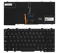 Clavier rétroéclairé compatible avec Dell Latitude E7250 EN ESPAGNOL