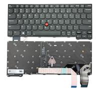 Clavier rétroéclairé de rechange pour Lenovo Thinkpad X13 Gen3 L13 Gen3 L13 Gen4 L13 Gen5 L13 Yoga Gen3 L13 Yoga Gen4 US Layout Clavier d'ordinateur portable avec TrackPoint 5N21H76804 5N21H77022