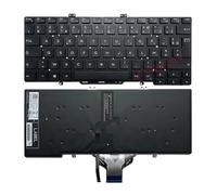 Clavier rétroéclairé Espagnol/AZERTY, Compatible for Latitude, 5400, Compatible for Chrome, P98G P98G005 7400 0Y1F5W SG-97400-29A SN7282BL 0VTHGH SN72B2BL(Latin Backlit)
