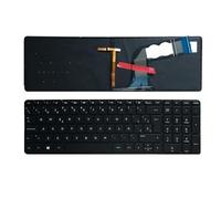 Clavier rétroéclairé Espagnol pour Remplacement Compatible 15-p100dx 15-p157cl 15-p164ca 15-p150ca 15-p167ca