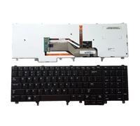 Clavier rétroéclairé pour Dell Latitude E6520 E6540 Precision M4600 M4700 M4800 M6800 with point US