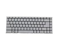 Clavier rétroéclairé pour Ordinateur Portable pour MSI Creator 15-A10S Creator 15 A10SDT A10SE A10SET A10SEV A10SF A10SFS A10SFT A10SGS MS-16V2 Big Ctrl Belgique BE Blanc sans Cadre Neuf
