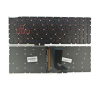 Clavier rétroéclairé Russe, Compatible avec Acer, Compatible avec Nitro 5 AN515 AN515-51 AN515-52 AN515-53 AN515-41 AN515-42 AN515-31 N17c1 AN515-51-56U0 28 Broches(32 Pin)