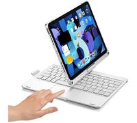Clavier Rotatif 360° pour iPad Air 11"" M3 M2 4e 5e Gén & iPad Pro 11"" 4e 3e 2e 1ère Gén avec Pavé Tactile - AZERTY Français -