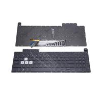 Clavier Russe, américain, Espagnol et Latin, Compatible avec ASUS, TUF Gaming F15 FA507 FA507R FX507ZC FX507Z FX517 FX507ZM FA507RE F17 FX707 FX707ZM FA707(US Layout)