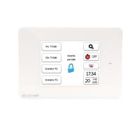 Clavier Safetouch Lecteur De Proximité Pour Centrale Vedo Blanc - COMELIT VEDOTOUCHW
