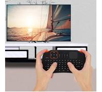 Clavier sans fil 2.4G pour télécommande Android Mini clavier USB 83 touches avec pavé tactile informatique clavier