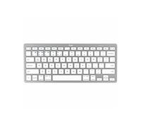 Trust 24654 clavier Bureau Bluetooth QWERTY Espagnole Argent, Blanc