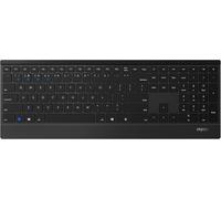 Clavier Sans Fil Avec Qwerty Portugais (Avec Technologie Multimode Bluetooth Et 2,4 Ghz, Clavier Ultra-Fin De 4,5 Mm) Noir
