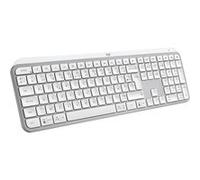 Clavier Sans Fil Azerty Logitech MX Keys S Gris pâle Gris A