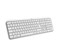 MX Keys S for Mac, clavier sans fil, fluide, saisie precise, touches programmables, retroeclaire, Bluetooth rechargeable USB-C - Gris pale