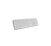 Clavier sans fil Azerty Logitech MX Keys S pour Mac Gris pâle