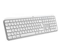 Clavier sans fil Azerty Logitech MX Keys S pour Mac Gris pâle Gris A