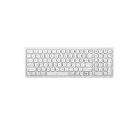 Alogic Clavier sans fil Echelon 109 touches AZERTY rechargeable USB-C compact Blanc