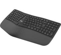 Clavier sans fil Bluetooth ergonomique T'nB Ergo (Noir)