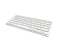 Clavier sans fil Bluetooth ultra plat avec 78 touches - Clavier allemand sans fil - Pas de conducteur - Clavier Bluetooth ultra plat avec 78 touches pour Android/iOS/Windows (anglais)