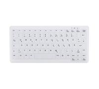 Clavier sans fil - CHERRY - AK-C4110F-FU1-W/FR - AZERTY - Lavable - Utilisation médicale