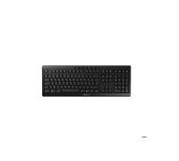 CHERRY Stream Wireless clavier Universel FR sans fil +USB AZERTY Belge Noir