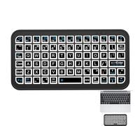 Clavier sans Fil - Clavier Multimédia Rétroéclairé, Clavier De Voyage | Clavier Portable À Luminosité Réglable, Clavier bluetoth sans Fil, Rétroéclairage Portable pour Téléphone Portable, Tablette
