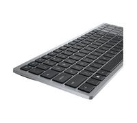 Clavier sans fil DELL KB740 - QWERTZ Allemand - Gris, Noir - RF + Bluetooth - Autonomie de batterie de 36 mois