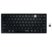 Clavier Sans Fil Double Multi-Appareils, Noir - K75502UK