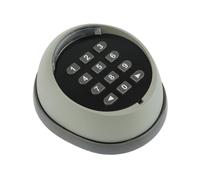 Clavier sans fil en métal pour ouvre-porte de garage, code tournant 433 MHz, contrôle d'accès de haute qualité