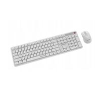 Clavier sans fil - GEMBIRD - KBS-WMPS-01 Pro - Blanc - Interrupteur à ciseaux - Canal radio