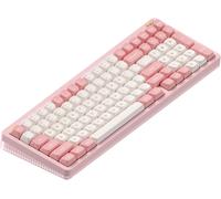 Clavier Sans Fil Halo96 V2, Structure De Joint, Clavier De Jeu Remplaçable À Chaud À 96 %, Clavier Mécanique Rétroéclairé Rvb 99 Kyes, Prend En Charge Qmk/Via, Bluetooth/Usb-C/2,4 Ghz-Rose