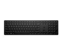 Clavier sans fil HP 4R177AA#ABE Espagnol Qwerty Noir Noir G