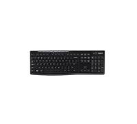 Logitech Clavier sans fil K270 – 2,4 GHz – QWERTY hollandais – Noir