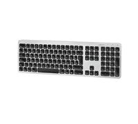 Logilink ID0206 Clavier sans fil, Bluetooth, noir/argenté