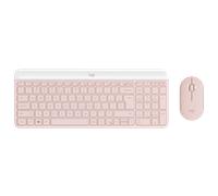 Logitech slim wireless combo mk470 - ensemble clavier et souris - azer