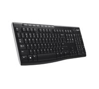 Logitech Clavier sans fil K270 – AZERTY français 2.4 GHz – Noir