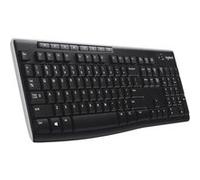 Logitech Clavier K270 - Sans fil 2,4 GHz pour Windows - Espagnol QWERTY - Noir