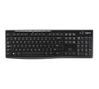 Clavier sans fil - LOGITECH - K270 - USB - Noir - Touches fonctions-pleines