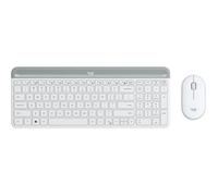 Clavier sans fil - Logitech - MK470 - QWERTZ - Blanc - RF sans fil