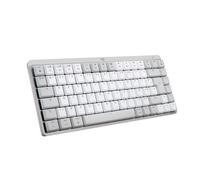 Logitech MX Mini Mechanical for Mac clavier Bluetooth AZERTY Français Gris, Blanc
