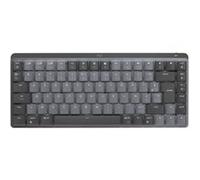 Clavier Sans Fil MX Mini Mï¿½canique Rï¿½troï¿½clairï¿½ AZERTY Graphite